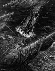 The Mariner Regrets His Shooting of the Albatross, Scene from 
